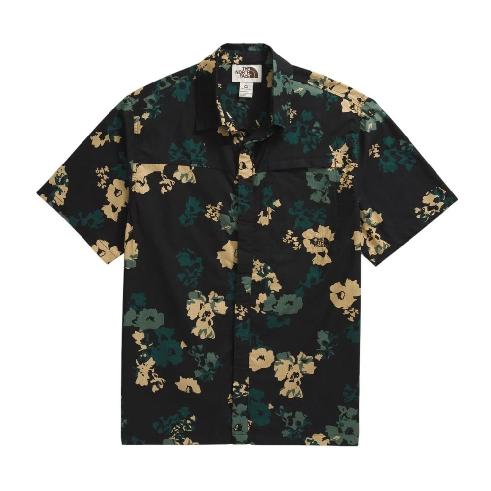 The North Face Black Floral Button-Down Shirt